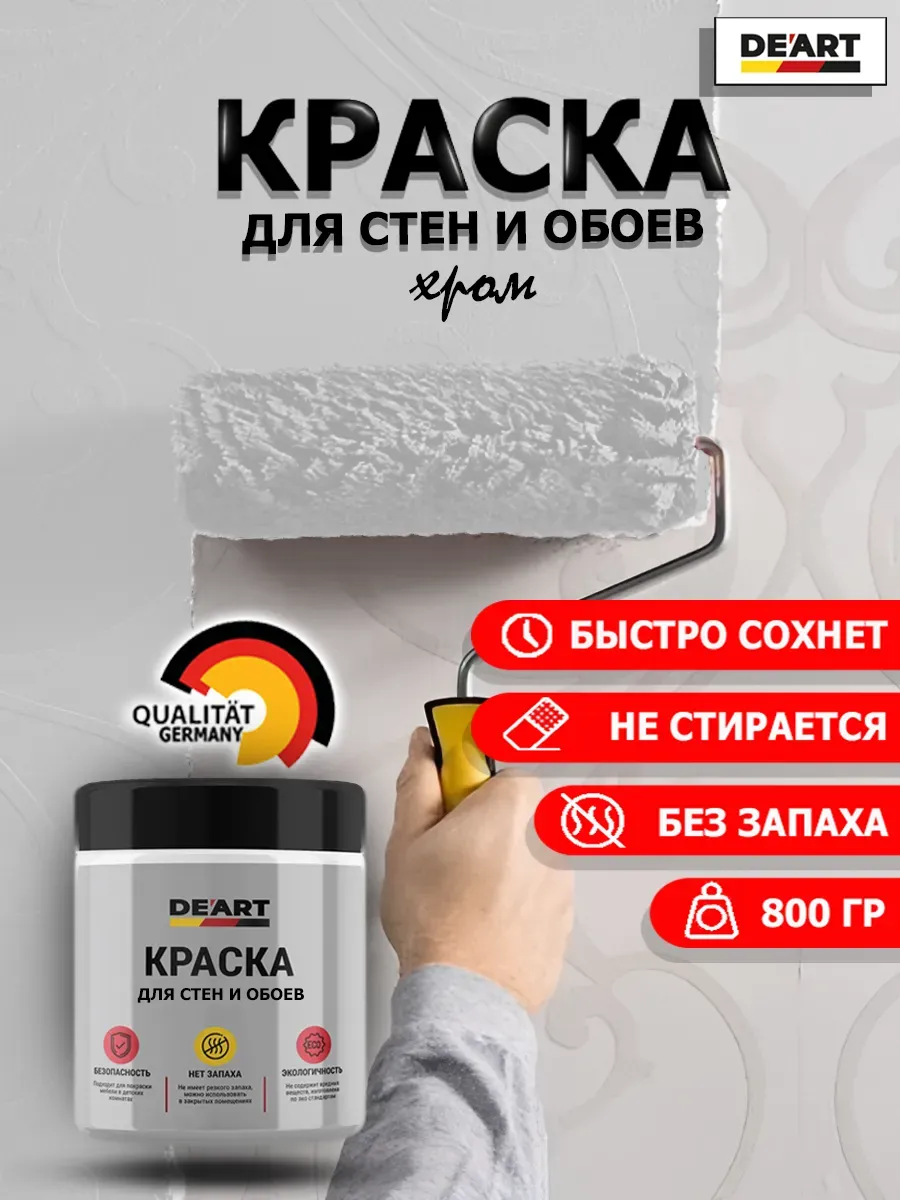 Краска для стен и обоев