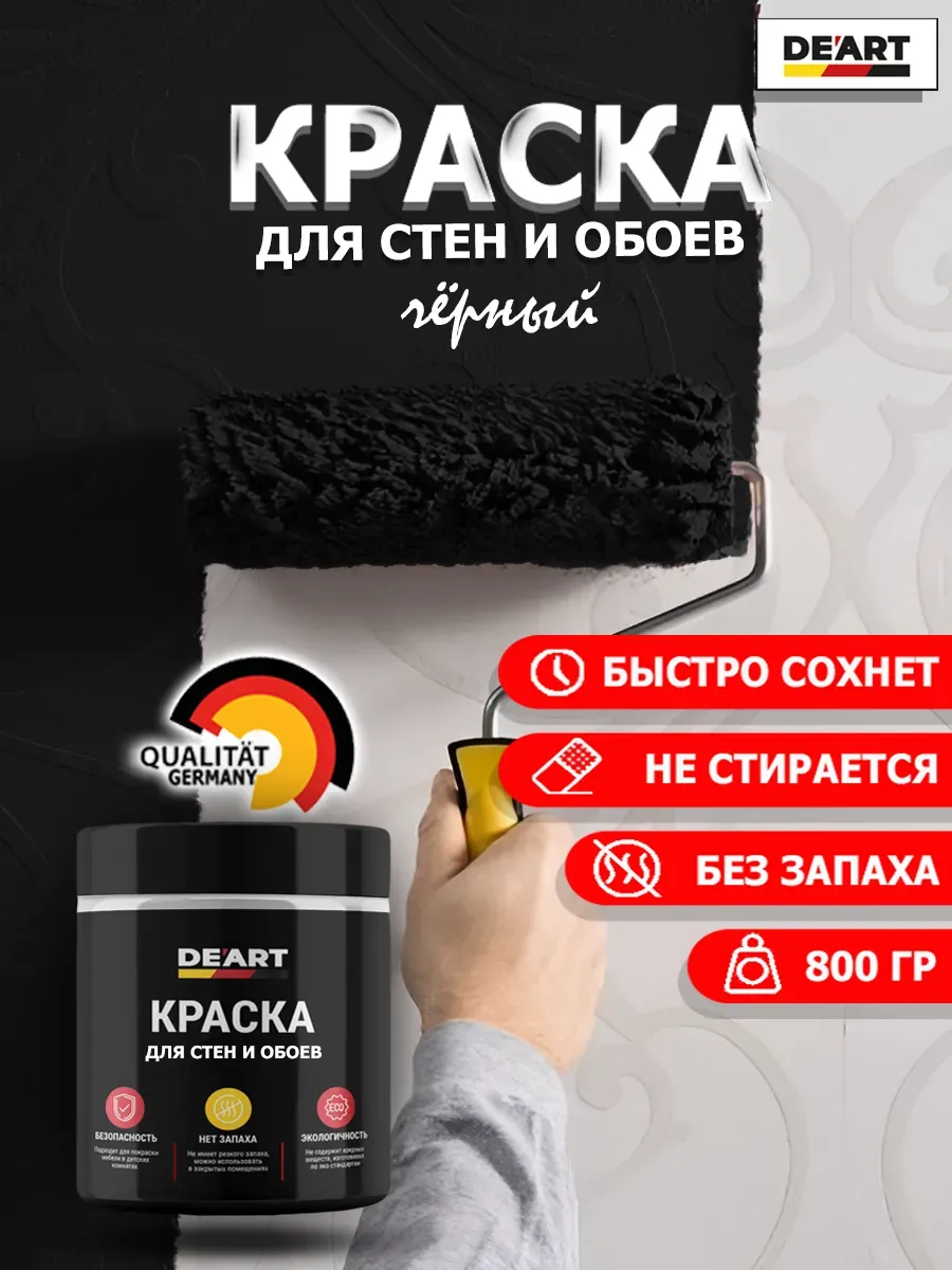 Краска для стен и обоев