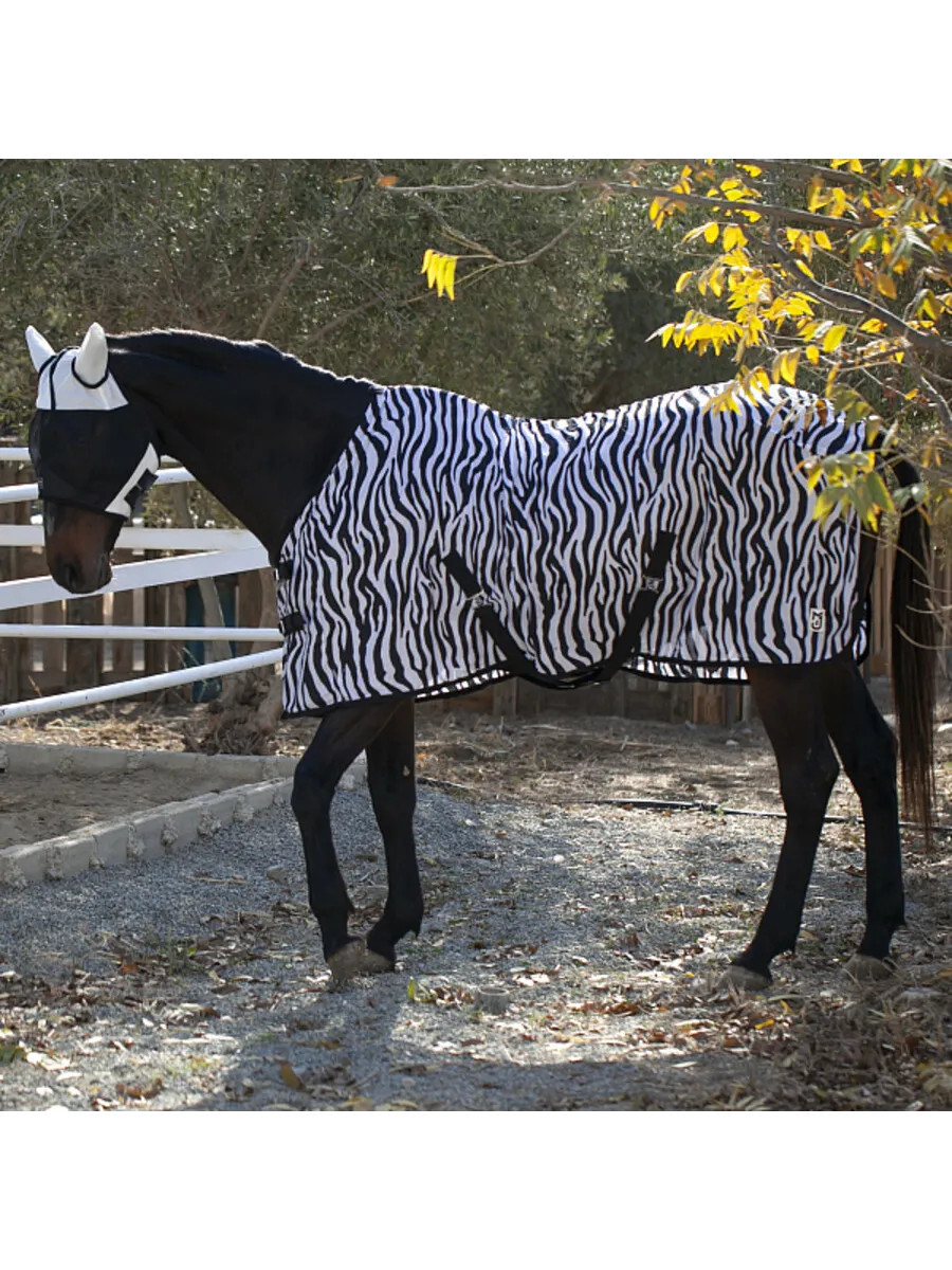 Антимоскитная попона Zebra Print
