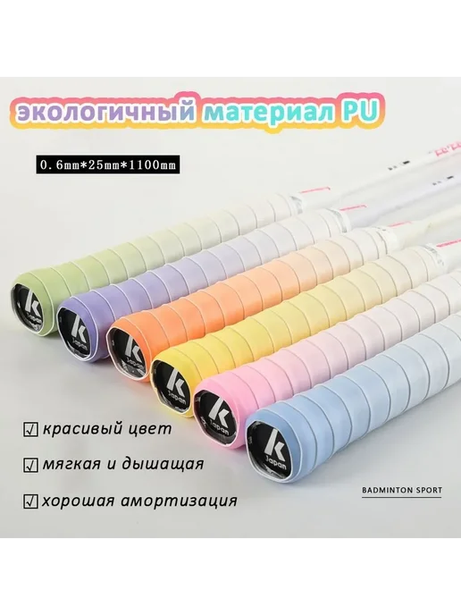 Аксессуары для бадминтона жёлтый градиент, синий, фото 4