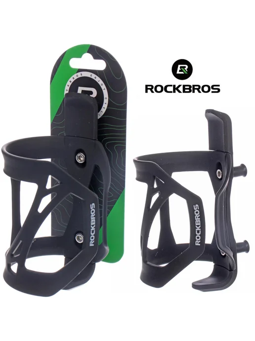 Rockbros Флягодержатель для велосипеда BC34, черный