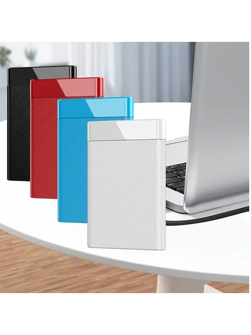 Корпус SSD 2.5 USB 3.0 для ноутбуков Цв. Черный, черный, фото 2