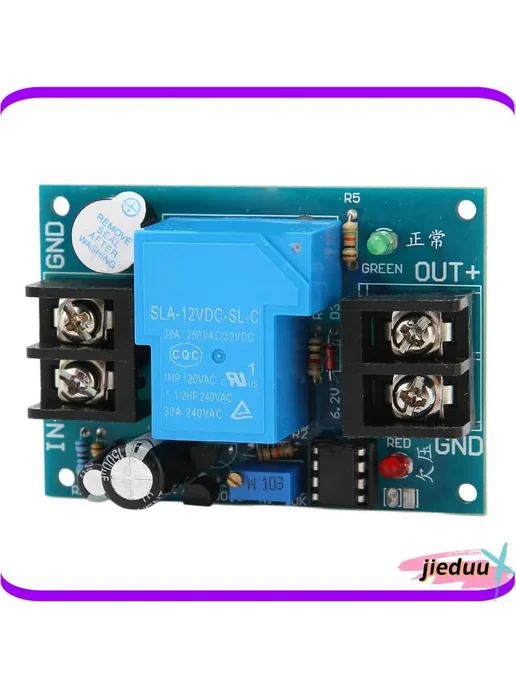 Контроллер защиты от переразряда аккумулятора 12В 30А RGB, вариант, фото 3