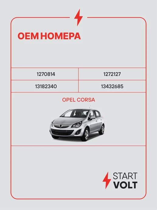 STARTVOLT Мотор стеклоочистителя Opel Corsa C передний, 4 шт, фото 2