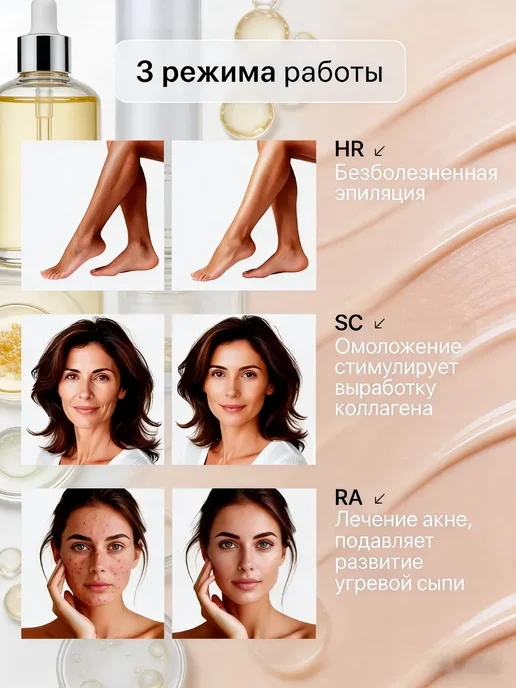 ENMY. Лазерный IPL-эпилятор охлаждение + эффективность!, вариант, фото 4
