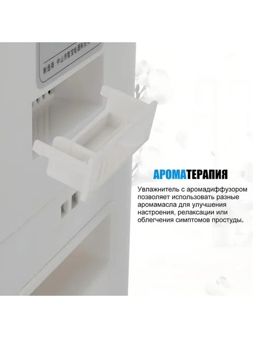 Водяной Тепловентилятор Обогрев до 80м² Шум 35дБ Белый, 80 м, фото 7