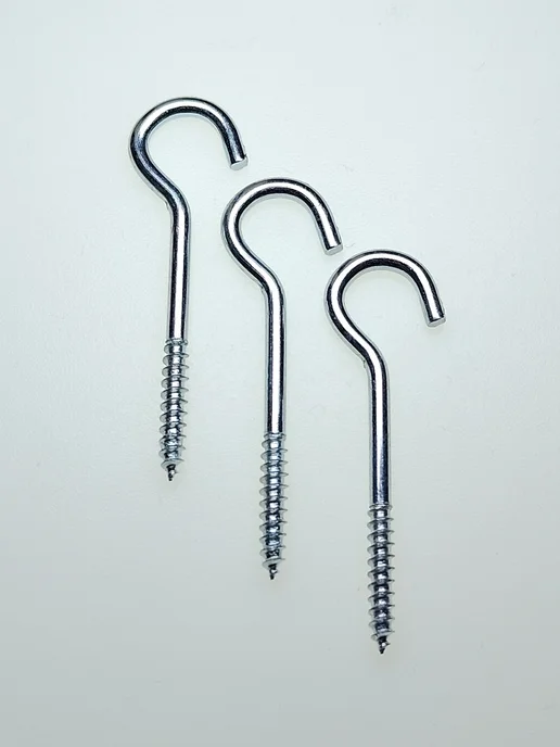 Konung Tools Шуруп полукольцо 3х30 С-образный (40 шт), 4x40, 100 шт, фото 6