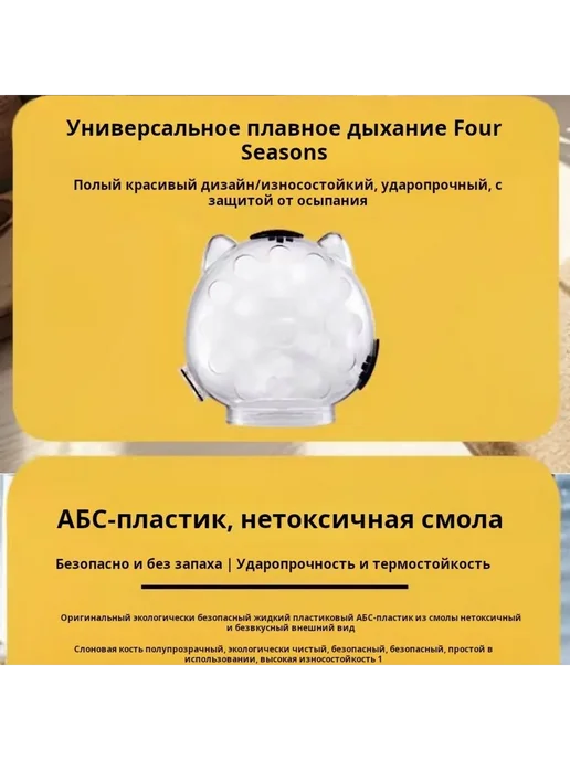 Прозрачный ABS шлем для кошек L, вариант, фото 4