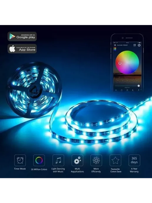 Контроллер RGB WiFi и ИК пульт для RGB лент, вариант, фото 5
