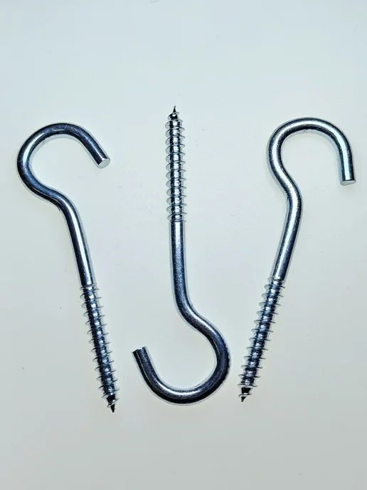 Konung Tools Шуруп полукольцо 3х30 С-образный (40 шт), 6x60, 20 шт, фото 3
