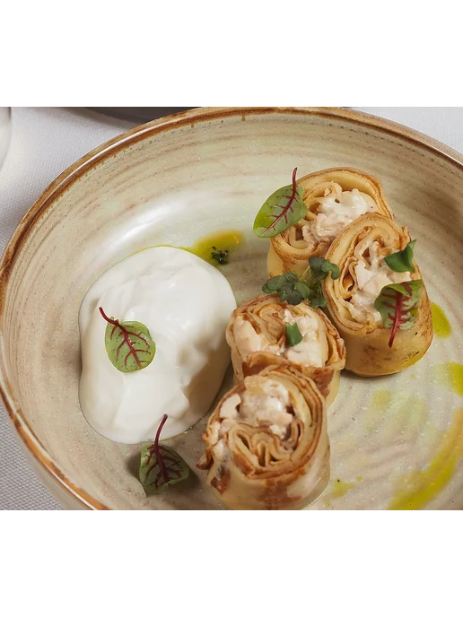 Макс&Настя Блинчики с курицей и грибами замороженные 300г, 300 г, фото 2