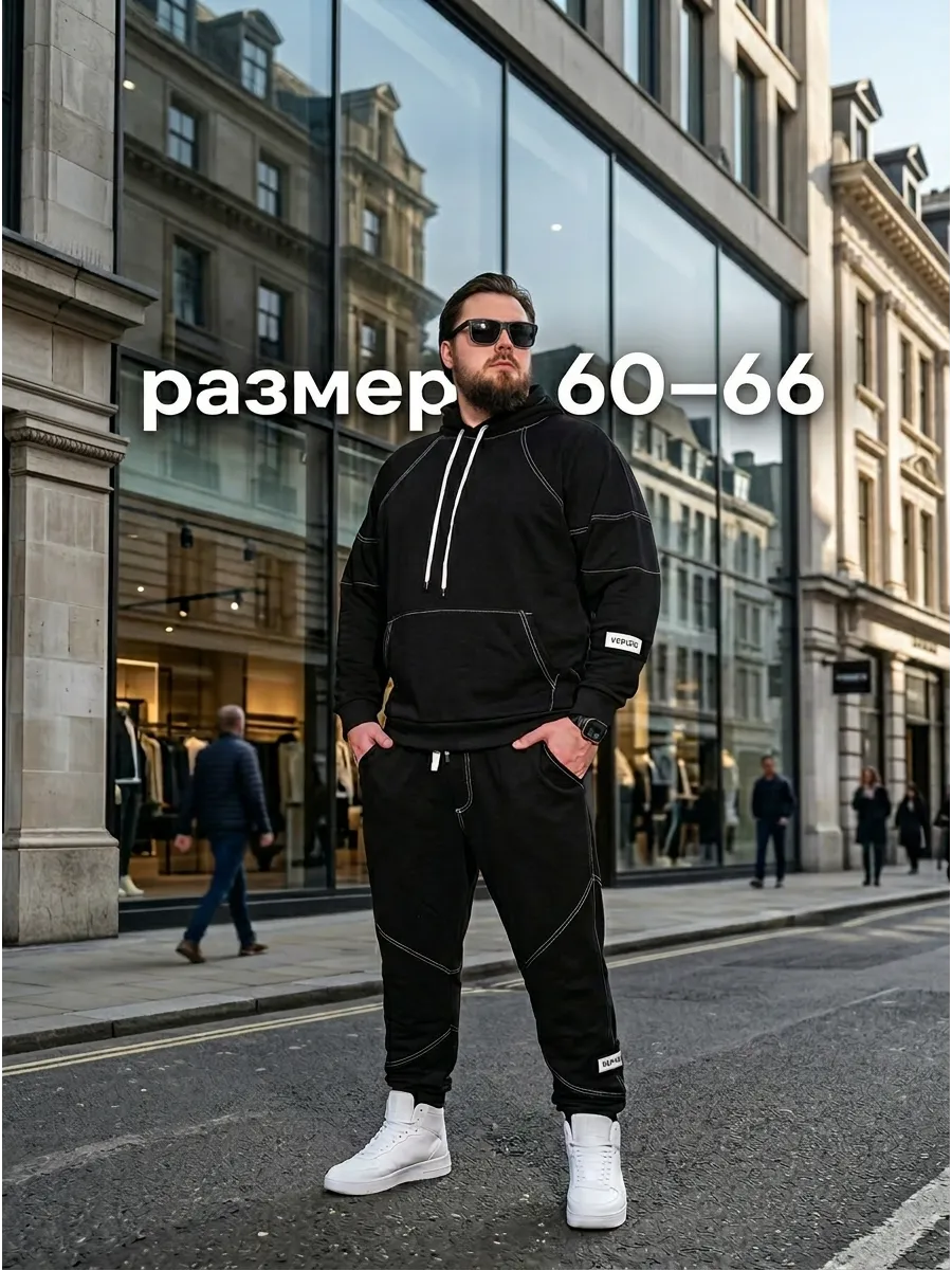 Костюм спортивный больших размеров