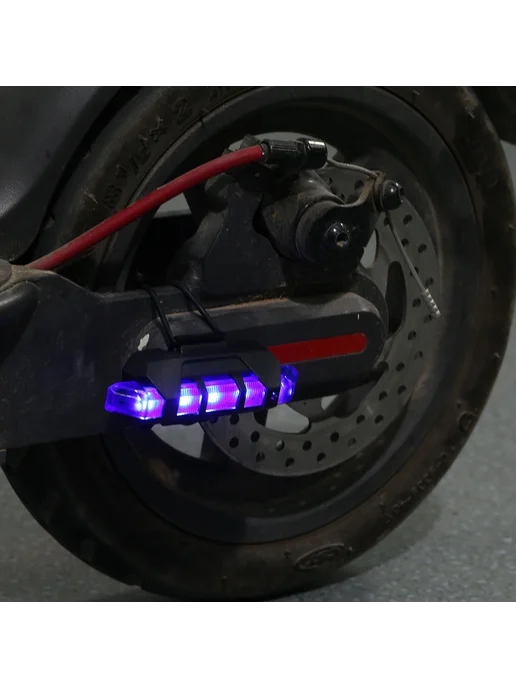 2шт LED габарит для электросамокатов M365 Pro, синий, 2 шт, фото 3