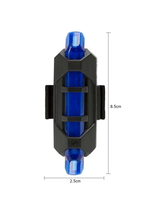 2шт LED габарит для электросамокатов M365 Pro, синий, 2 шт, фото 7