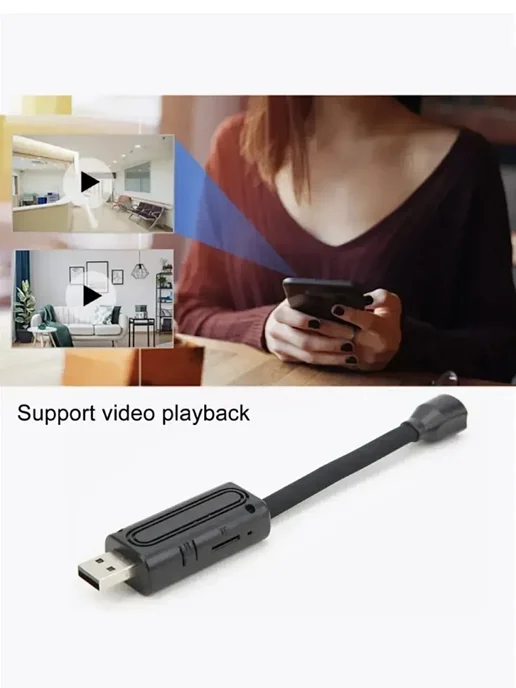 Domestic Мини USB-камера, черный, фото 2
