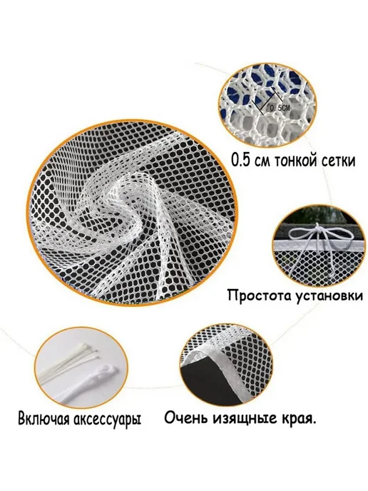 Защитная сетка для лестниц и балконов 3м Белый, 3 м, фото 3