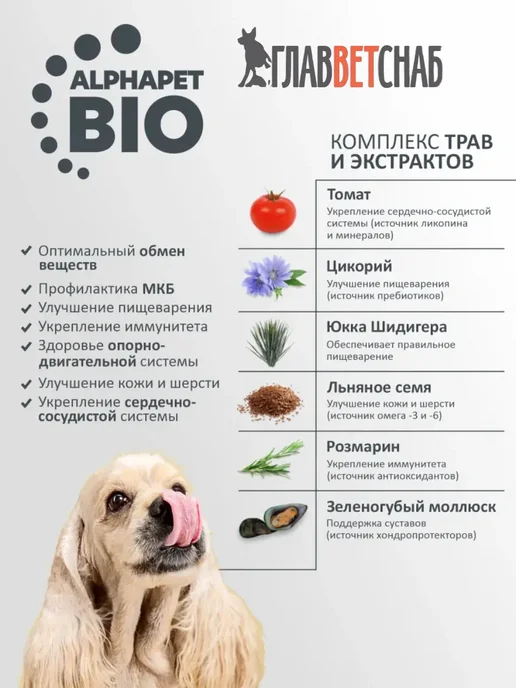 Сухой корм AlphaPet® для собак, взрослые, мелкие, индейка, 0,5 кг, фото 4