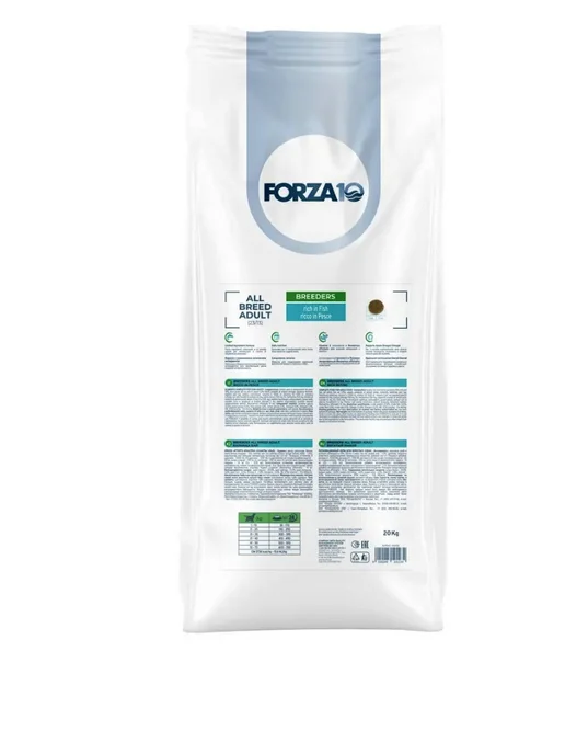Сухой корм Forza 10 All Breeds для собак, рыба, 20 кг