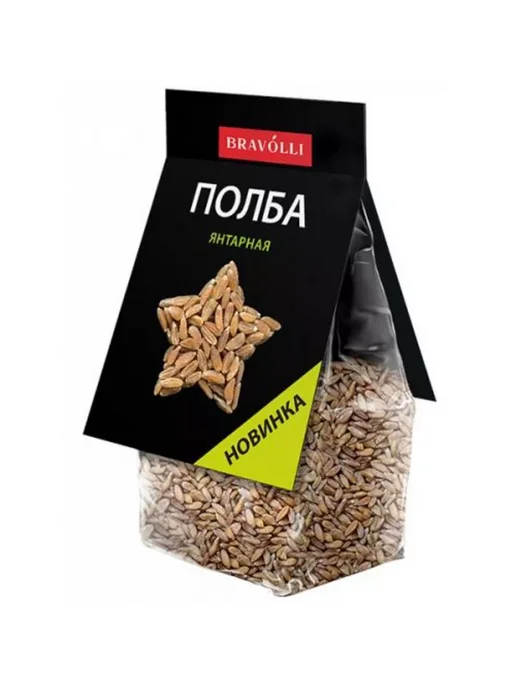 Bravolli Полба янтарная 350 гр, 350 г
