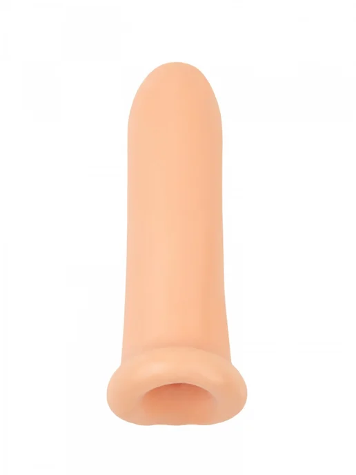 Lola toys Фаллоудлинитель STRIKER (насадка на пенис), 13.5 см, бежевый, фото 4