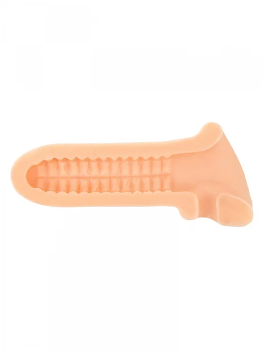 Lola toys Фаллоудлинитель STRIKER (насадка на пенис), 13.5 см, бежевый, фото 7
