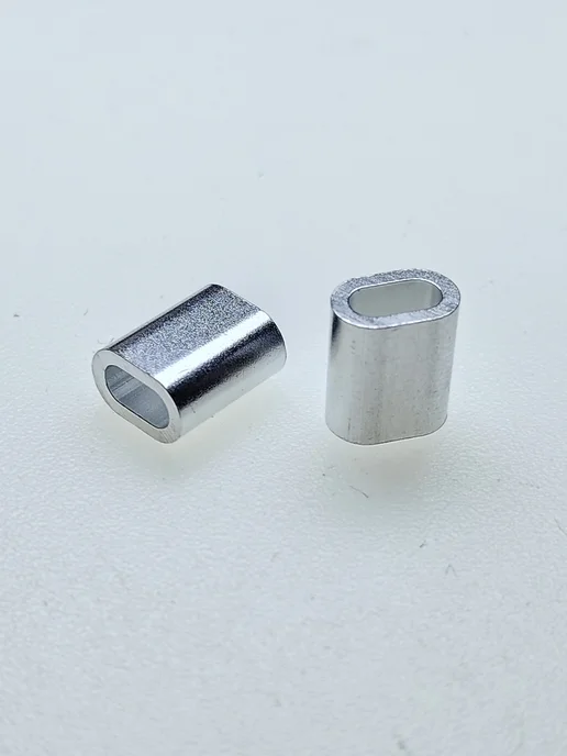 Konung Tools Зажим алюминиевая втулка DIN 3093 для троса 4 мм (2 шт), 100 шт, фото 7