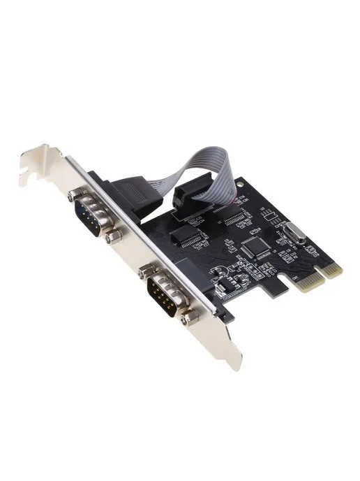PCI-E к двойной RS232 плате для адаптера PCIe 25 Мбит с, вариант