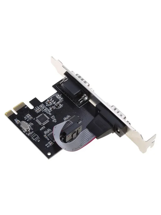 PCI-E к двойной RS232 плате для адаптера PCIe 25 Мбит с, вариант, фото 7