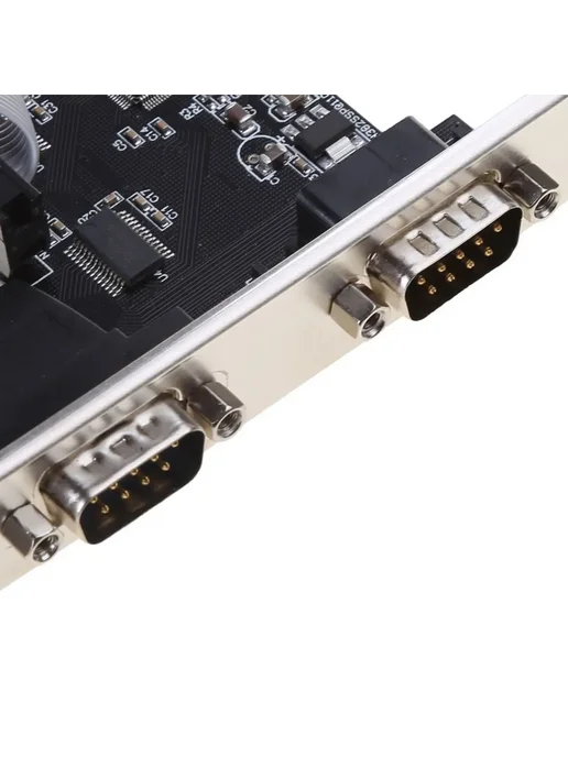 PCI-E к двойной RS232 плате для адаптера PCIe 25 Мбит с, вариант, фото 8