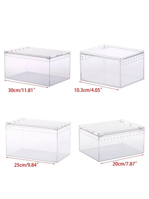 Герметичный ящик для рептилий 10,3x8,3x6 см 10.3x8.3x6cm, 10.3x8.3x6 см, фото 3