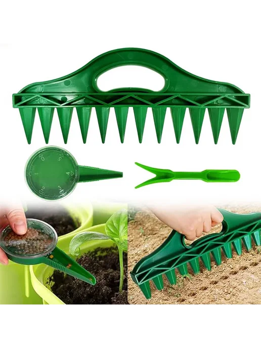 Сеялка ручная БиопластикGREEN 35см, Биопластик, вариант