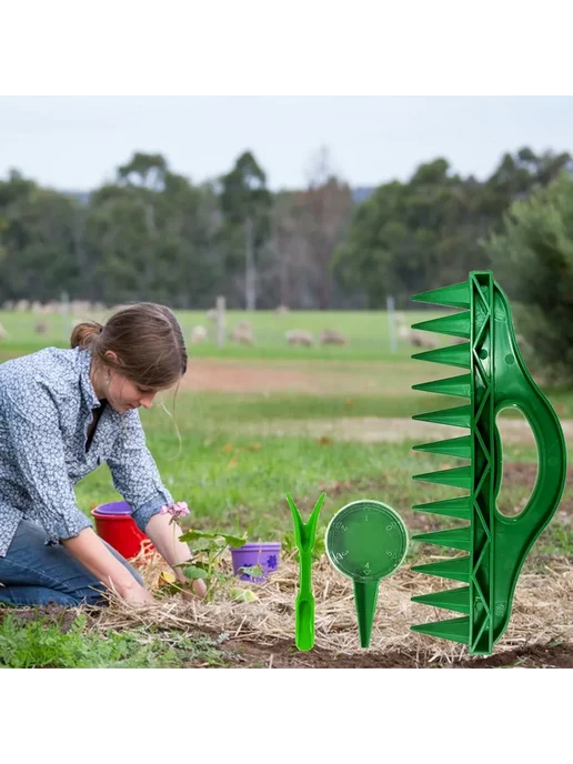 Сеялка ручная БиопластикGREEN 35см, Биопластик, вариант, фото 5