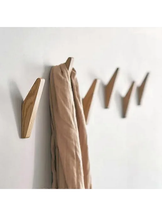 Деревянные вешалки для одежды и акс, вариант, фото 2