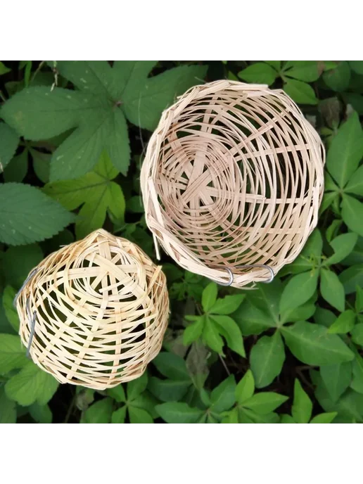 Птичье гнездо из бамбука 1 2 5 шт, 5 шт, фото 8