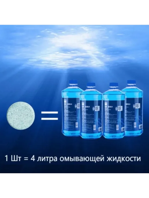 Жидкость стеклоомывателя, 10 шт. 10, 10 шт, фото 2