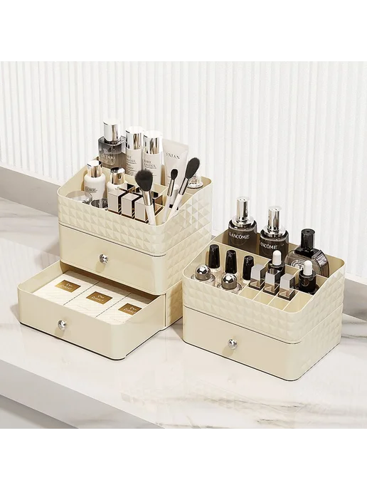 Коробка для хранения Молочно-белый, белый, фото 5