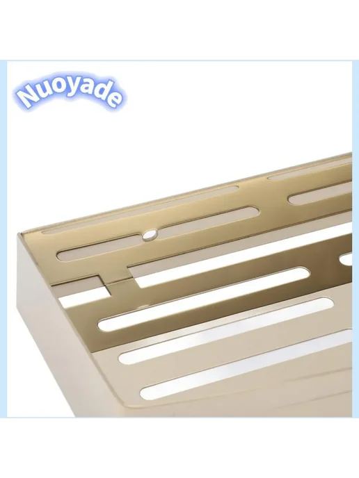 Полка настенная из нержавеющей стали 304 Nuoyade, 30x11.6см, 30x11.6 см, фото 2