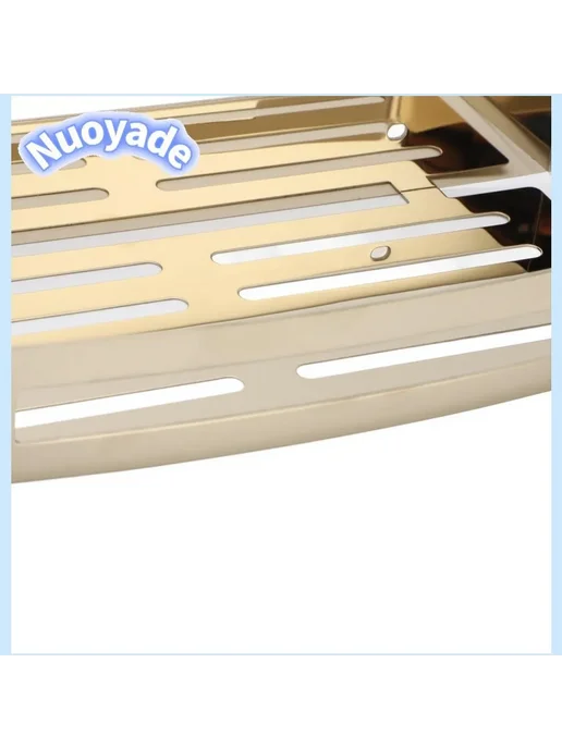 Полка настенная из нержавеющей стали 304 Nuoyade, 30x11.6см, 30x11.6 см, фото 4