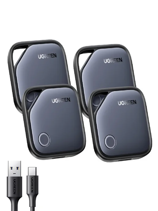 UGREEN Трекер для поиска вещей CM919 AirTag Smart (2шт) для Apple, 2 шт, фото 5