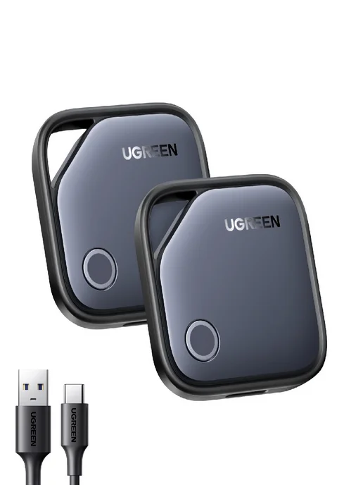 UGREEN Трекер для поиска вещей CM919 AirTag Smart (2шт) для Apple, 2 шт, фото 6