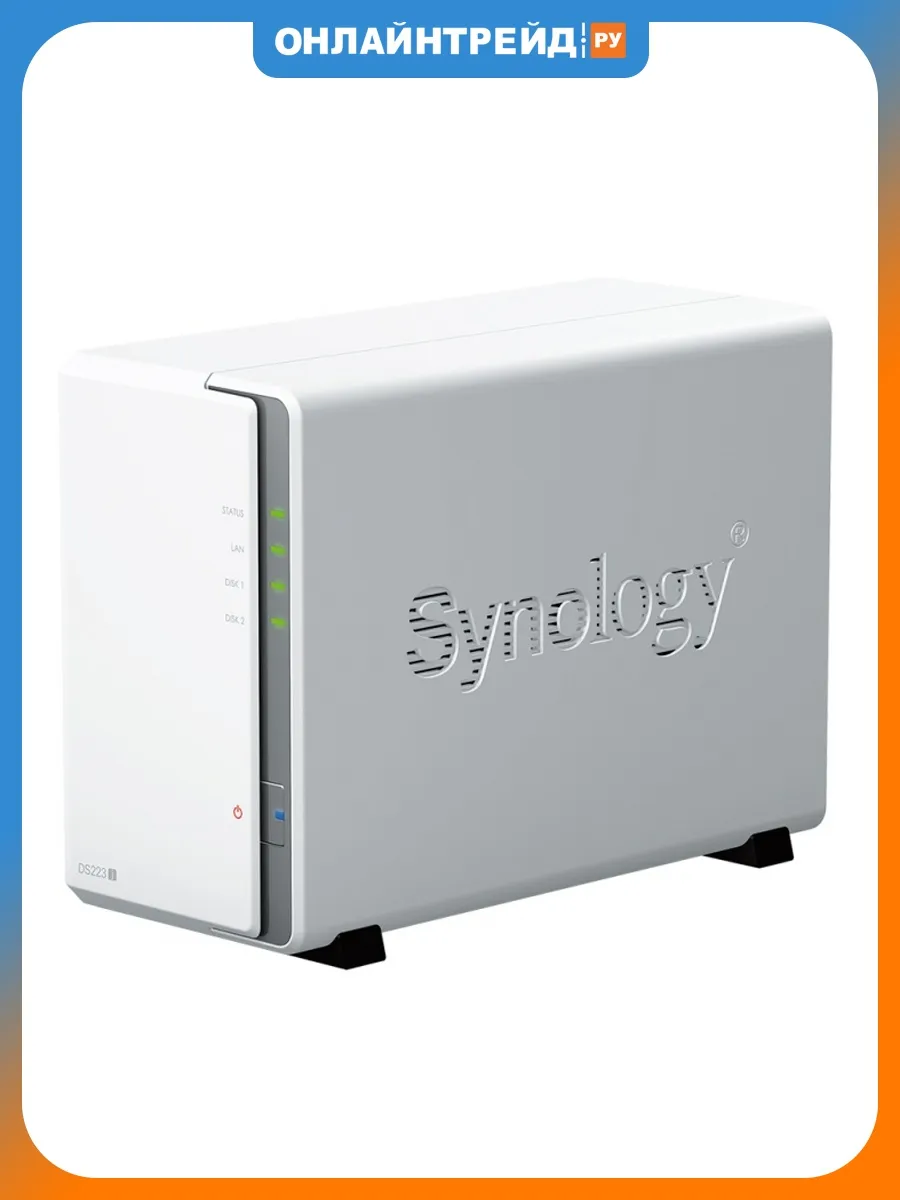 Сетевой накопитель Synology DS223j без HDD