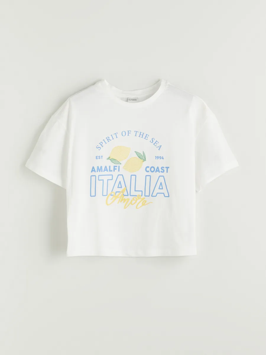 Комплект футболка и шорты Italy для девочек