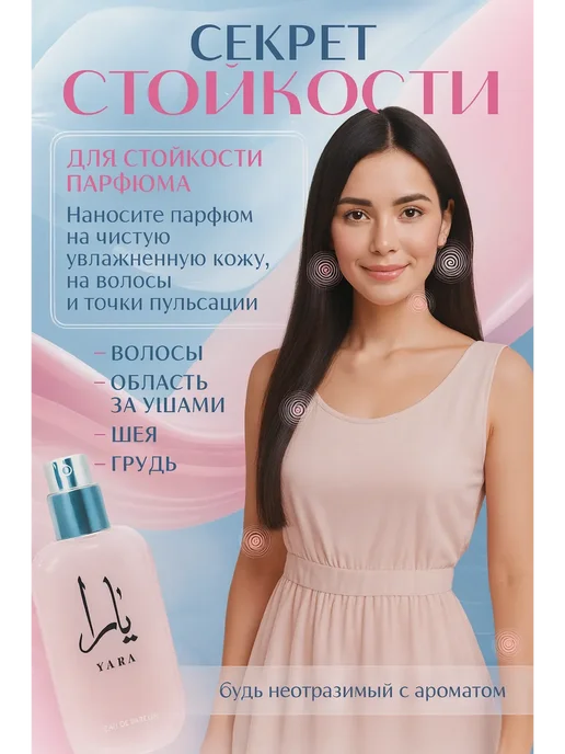 RuYa Парфюмерный набор женский 2х50 мл Арабские Духи Lattafa Yara, 2x50, фото 3