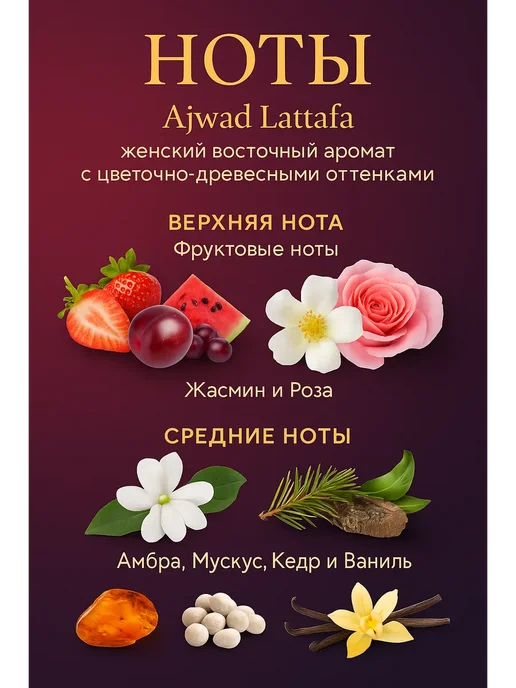 RuYa Набор духов по мотивам Ajwad 2×50 мл арабские духи, 2x50, 50 мл, фото 2