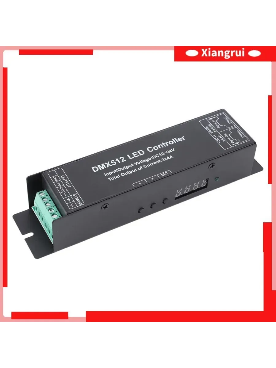 Контроллер DMX512: 3 канала, 12-24 В