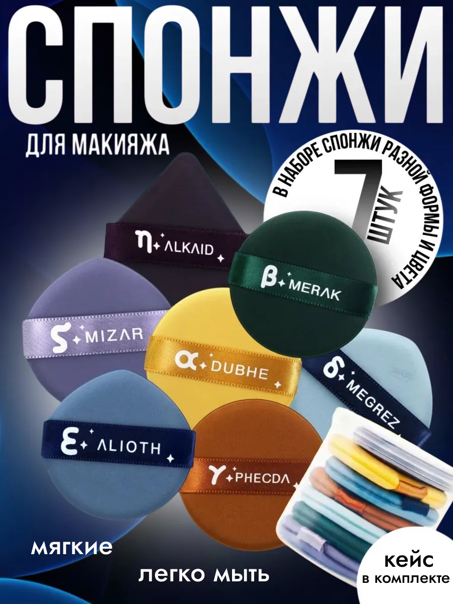Спонжи для макияжа