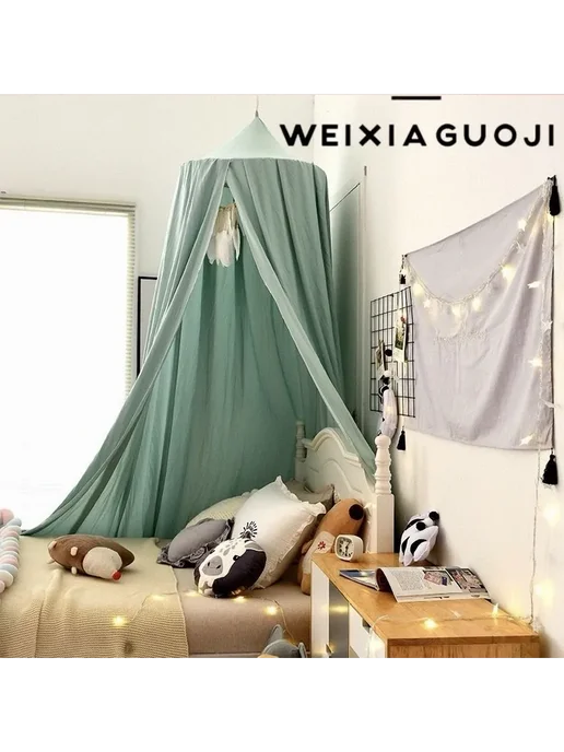 Балдахин шатёр Sleep and Play зеленый, зеленый, фото 2