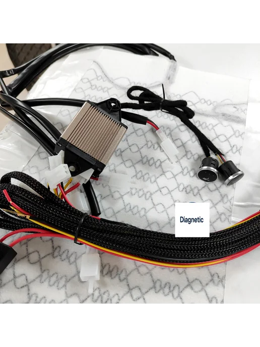 Diagnetic Подогрев сидений авто встраиваемый на 2 кресла 3 режима 12V, вариант, фото 7