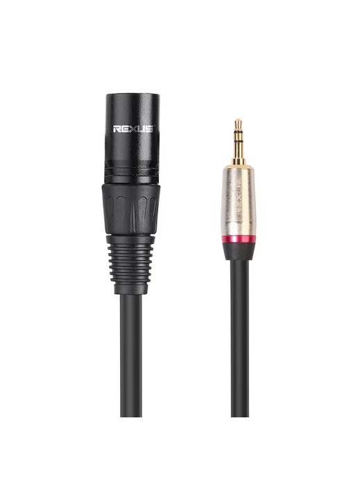 3.5мм штерёг мужской в XLR 3Pin аудио кабель 0.3м, 0,3 м, фото 6