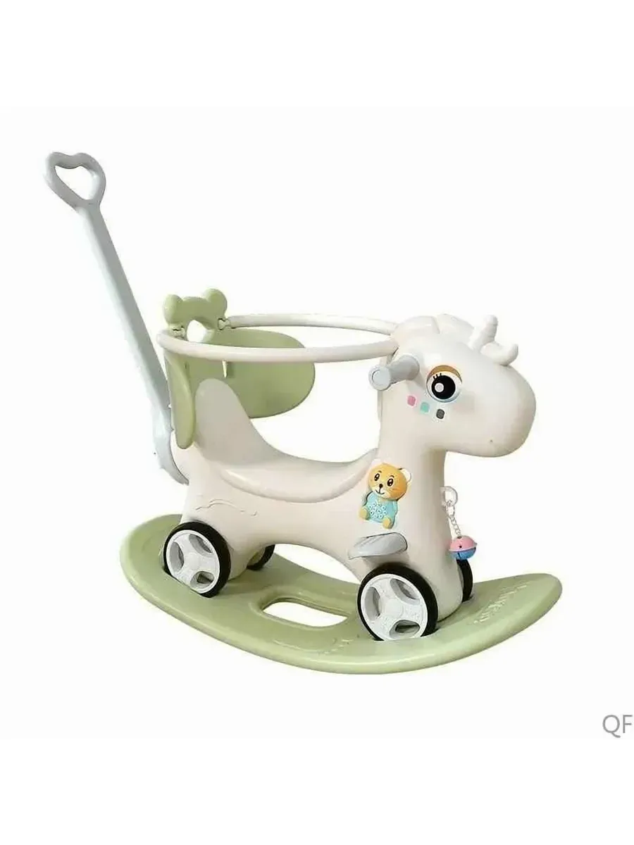 Качалка-каталка детская для малышей 1-4 лет